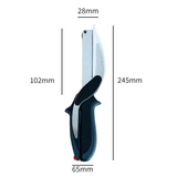 STAR CUTTER - Innovativer 2 in 1 Multi Gemüseschneider mit Schneidebrett