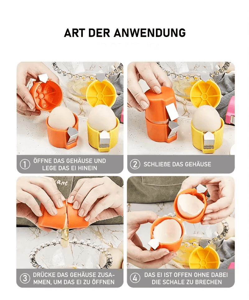 EASY EGGS - Kreativer Eierschäler